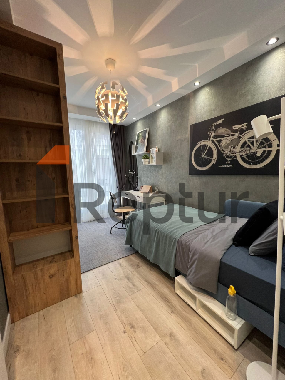 Comfortable family project along the embankment