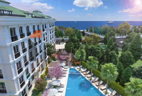 Comfortable family project along the embankment