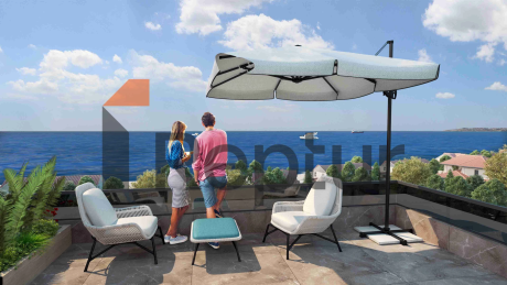 Comfortable family project along the embankment