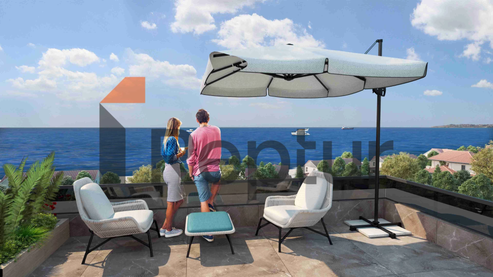 Comfortable family project along the embankment