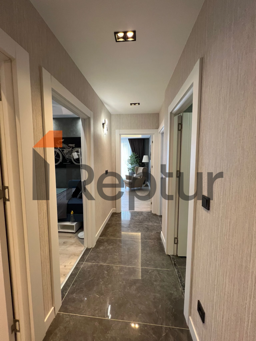 Comfortable family project along the embankment