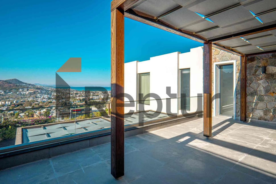 For sale 3+1 villa in premium segment from developer in Yalikavak area