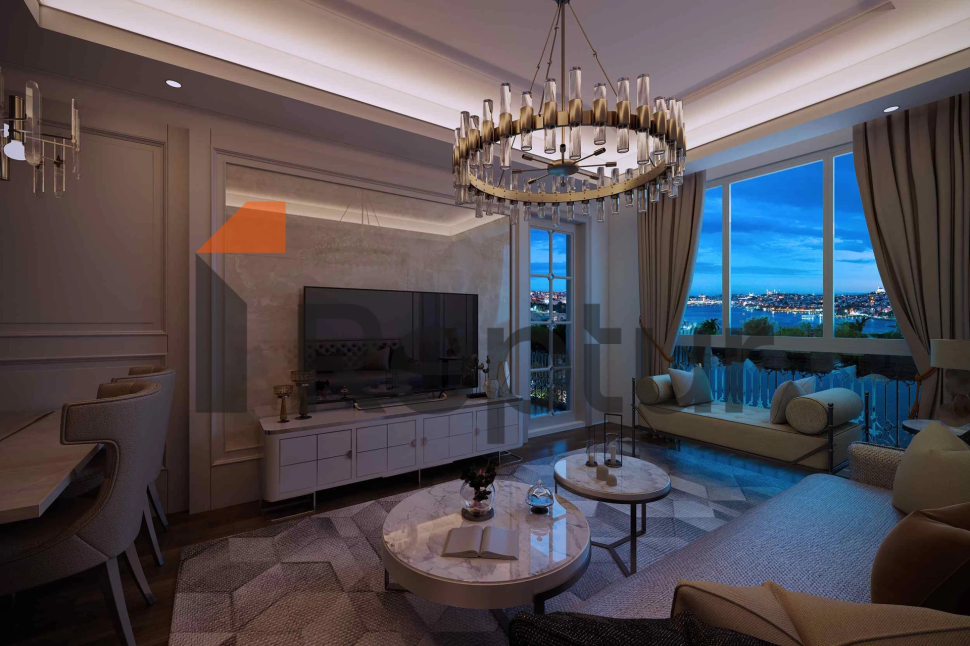 Contemporary project on the Golden Horn with views of the Bosphorus