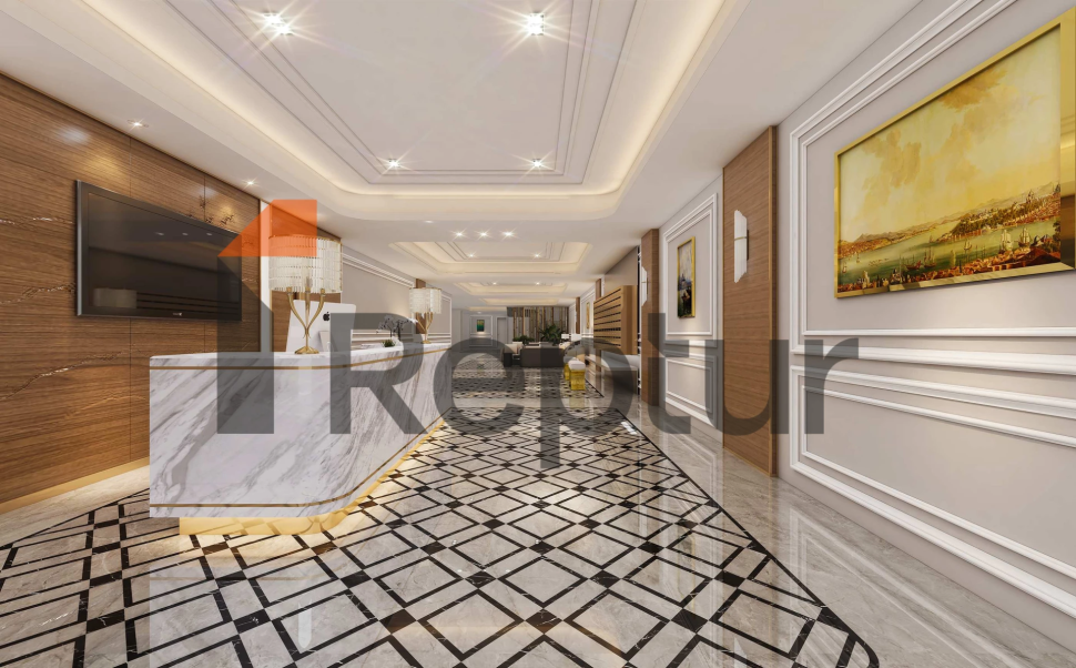 Contemporary project on the Golden Horn with views of the Bosphorus