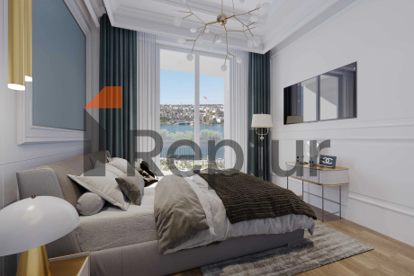 Contemporary project on the Golden Horn with views of the Bosphorus