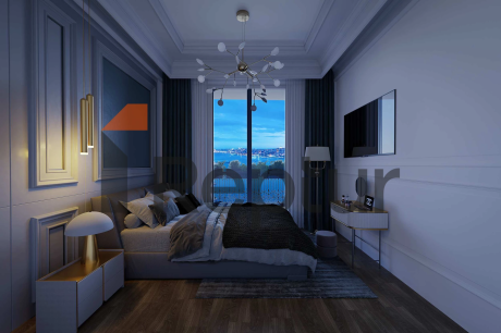 Contemporary project on the Golden Horn with views of the Bosphorus