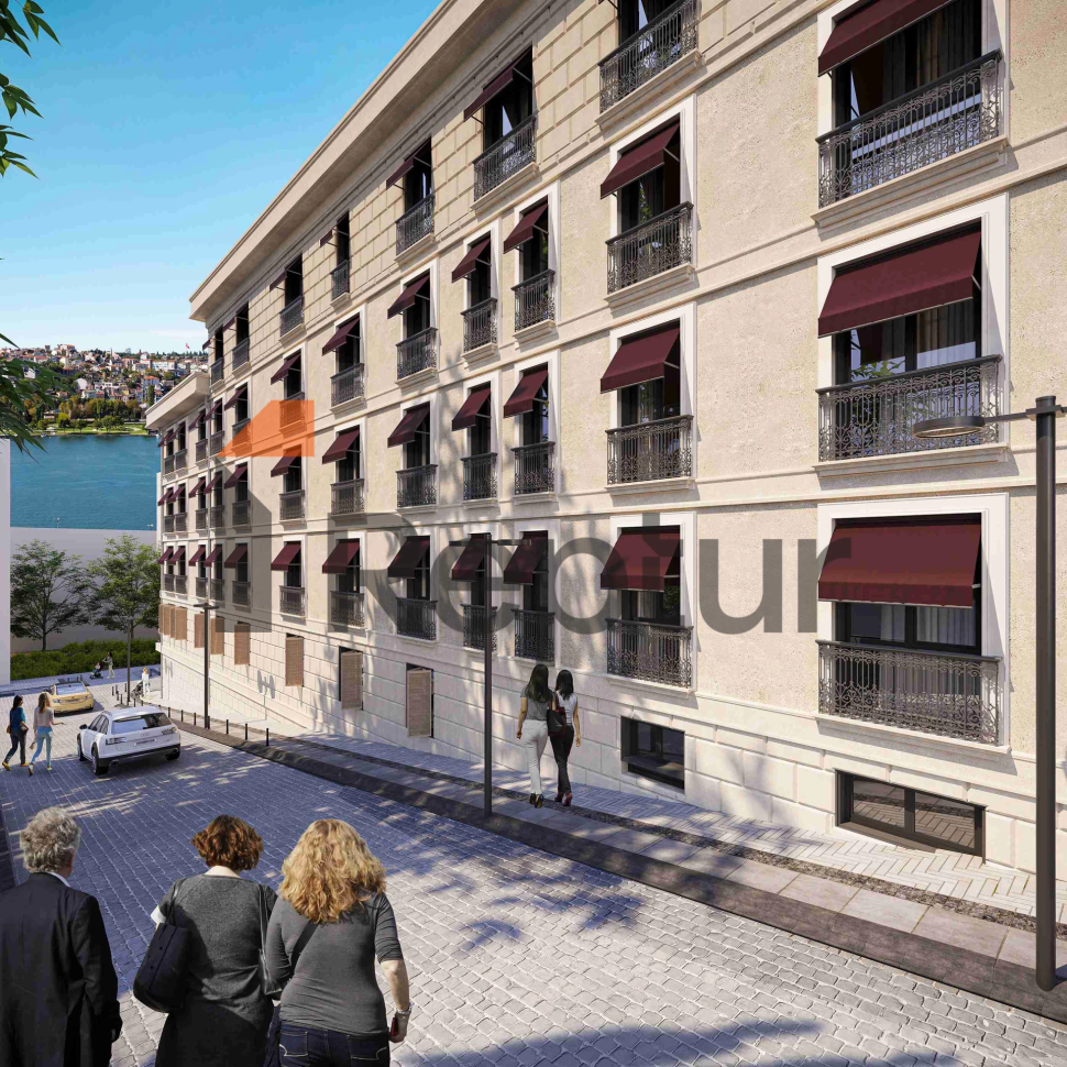 Contemporary project on the Golden Horn with views of the Bosphorus