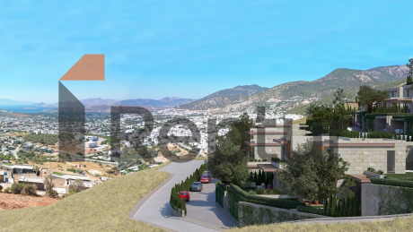 Project of villas and residences with stunning panoramic views in the heart of Bodrum