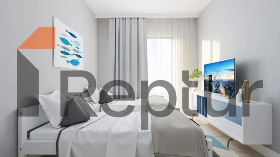 Comfortable project with sea view in Adabükü