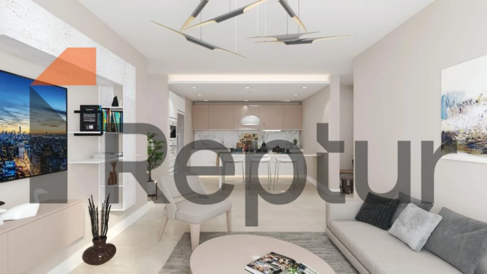 Comfortable project with sea view in Adabükü