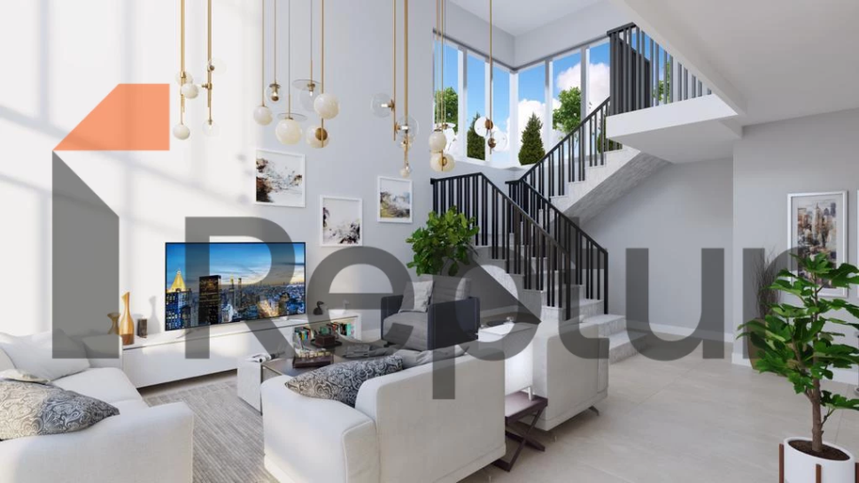 Comfortable project with sea view in Adabükü