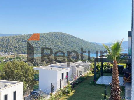 Comfortable project with sea view in Adabükü