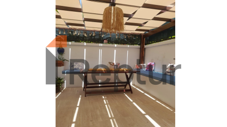 Villa in the center of Bodrum with stunning views of Kos Island and the sea