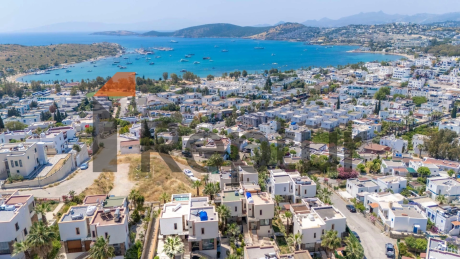 Villa in the center of Bodrum with stunning views of Kos Island and the sea