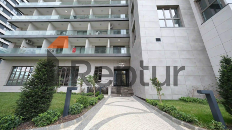 1+1 apartments in a residence with a view of the Princes' Islands and permission for short-term rental on airbnb