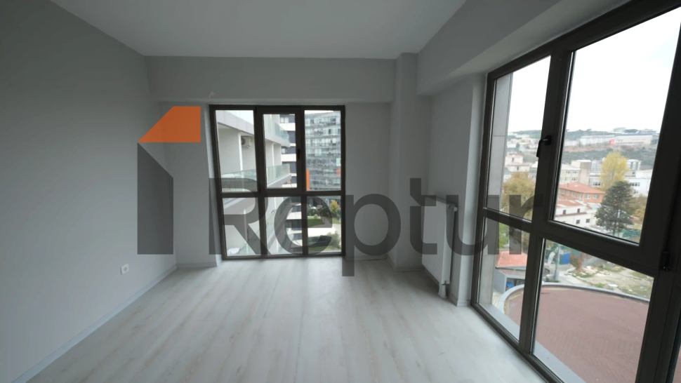 1+1 apartments in a residence with a view of the Princes' Islands and permission for short-term rental on airbnb