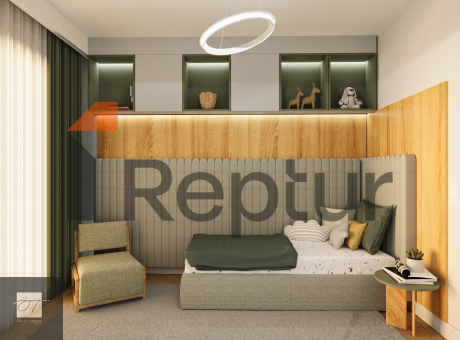 Modern apartments with green landscapes in the European part of Istanbul