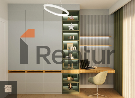 Modern apartments with green landscapes in the European part of Istanbul