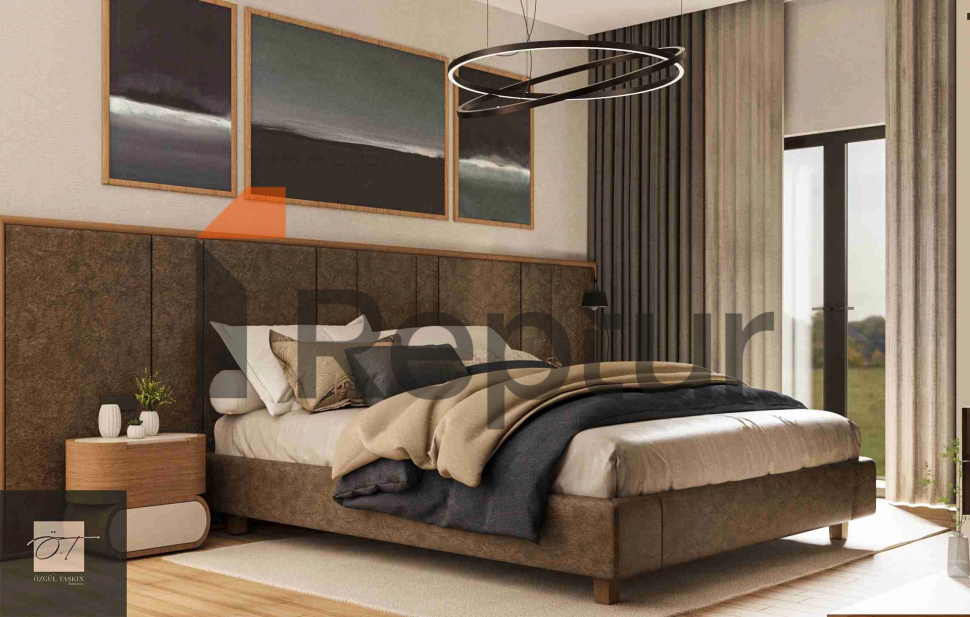 Modern apartments with green landscapes in the European part of Istanbul