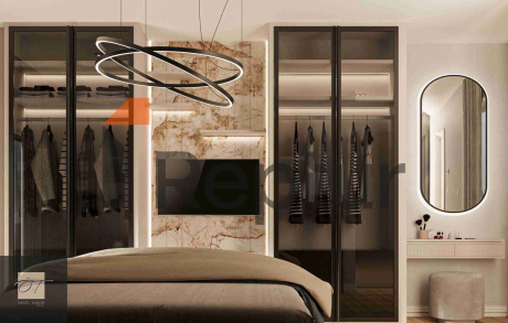 Modern apartments with green landscapes in the European part of Istanbul