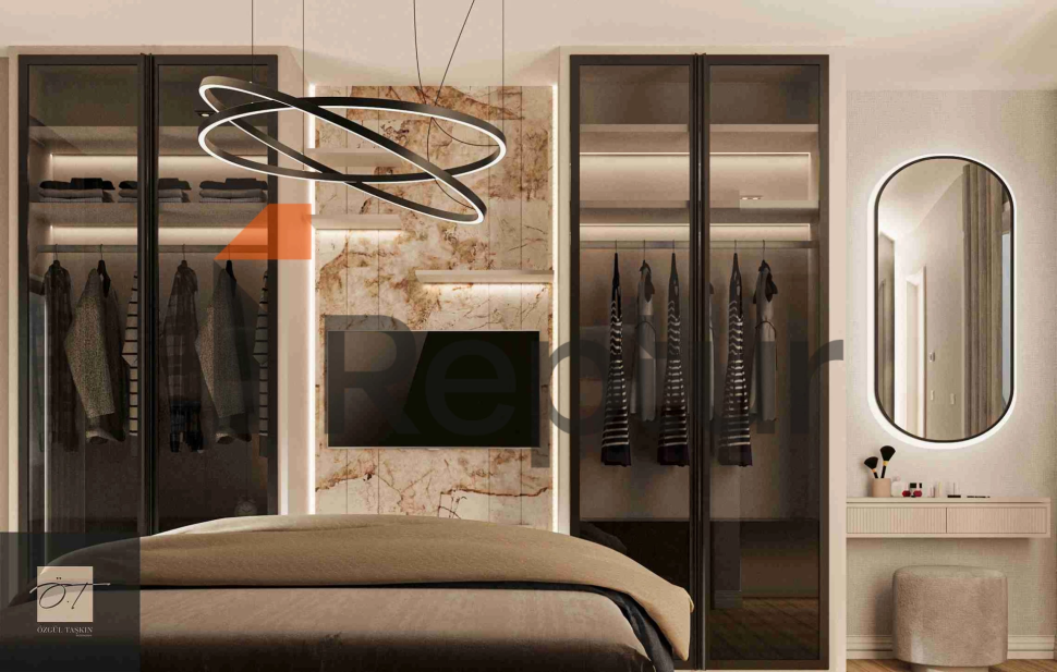 Modern apartments with green landscapes in the European part of Istanbul