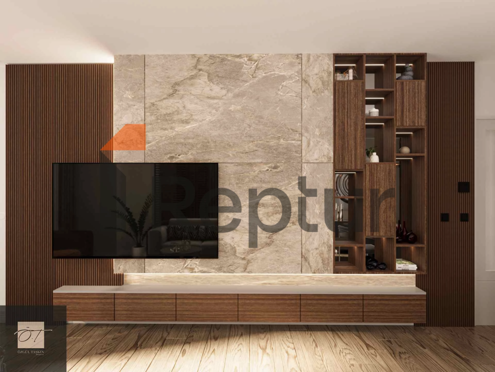 Modern apartments with green landscapes in the European part of Istanbul