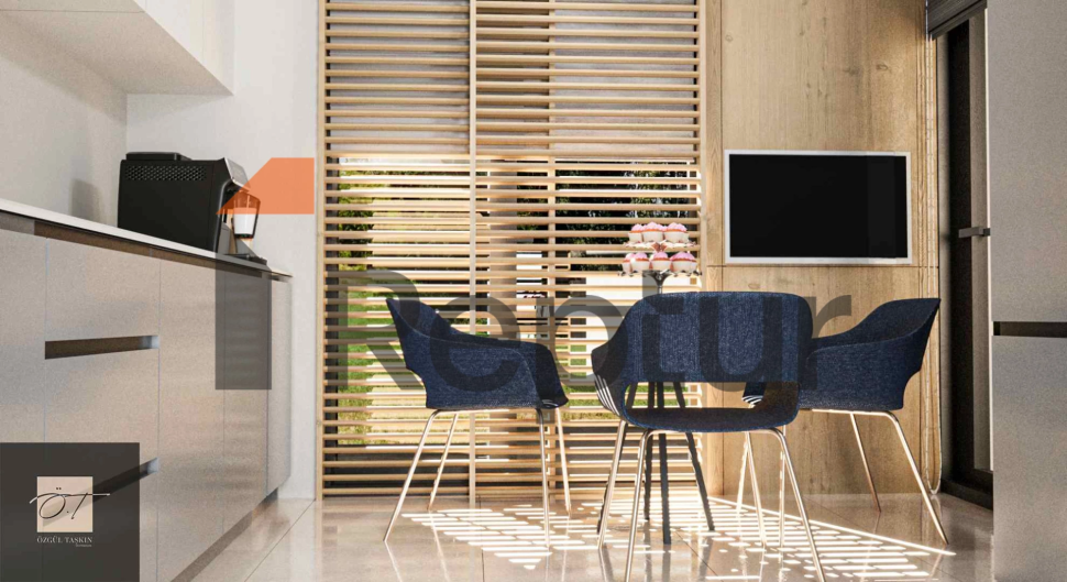 Modern apartments with green landscapes in the European part of Istanbul