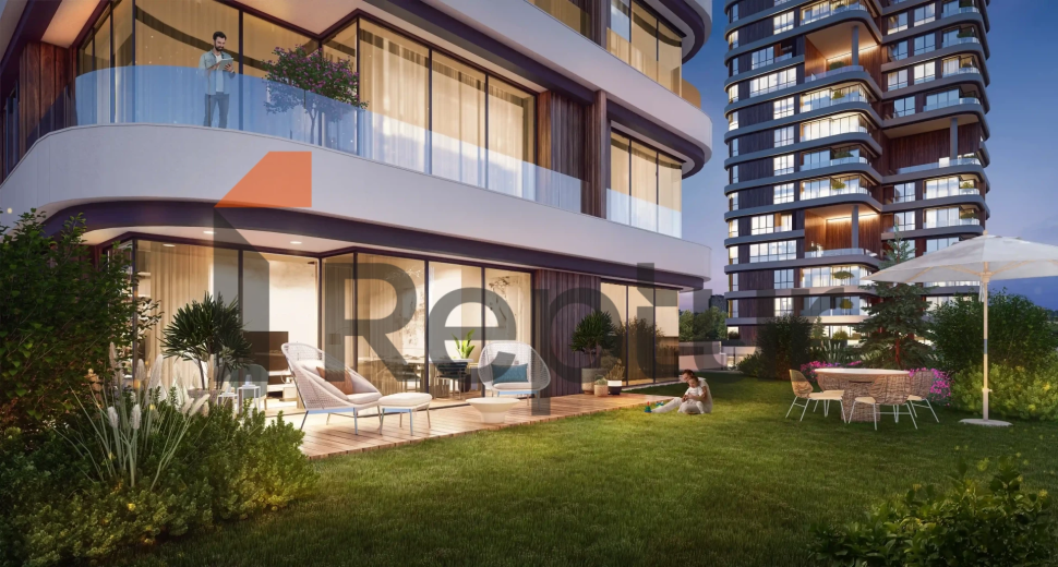 Residential complex in the city center with convenient transport accessibility