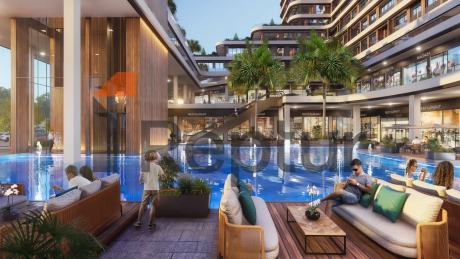 Residential complex in the city center with convenient transport accessibility