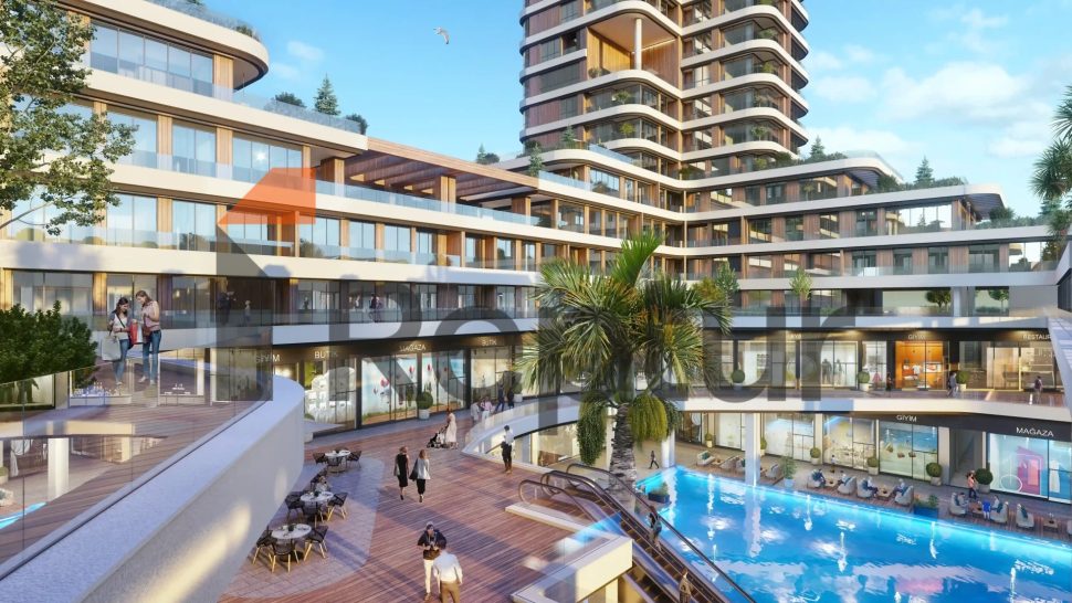 Residential complex in the city center with convenient transport accessibility