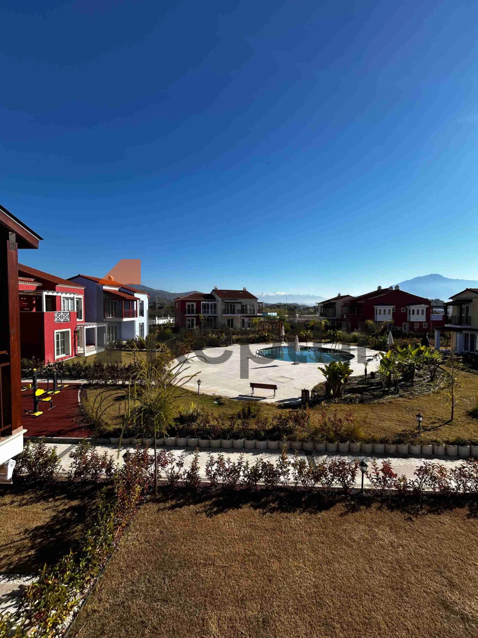 Three-room apartment from the developer in the new residence in Fethiye for sale