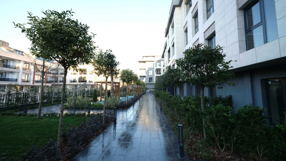 Investment project under construction in Beylikduzu district