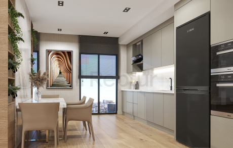 Unique project near metro station and shopping mall Anatolian side of Istanbul