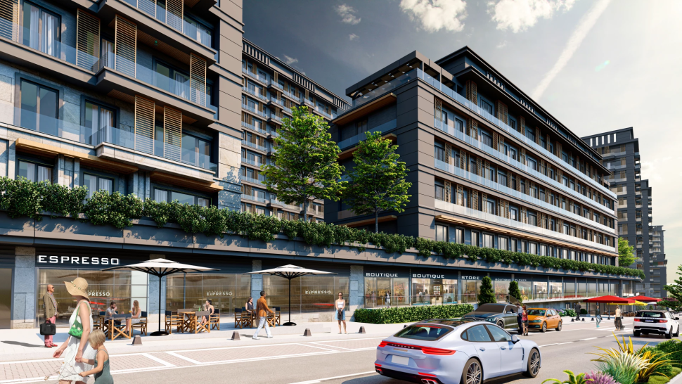 Unique project near metro station and shopping mall Anatolian side of Istanbul