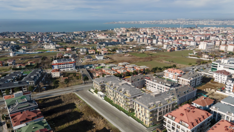 Investment project under construction in Beylikduzu district